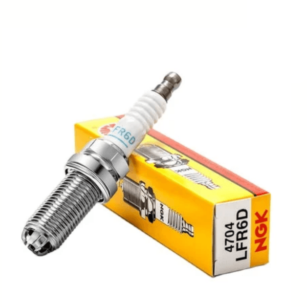 NGK 4704 Spark Plug LFR6D Volvo C30, C70, S40, V50 2.4 B5244S Engines - Image 2