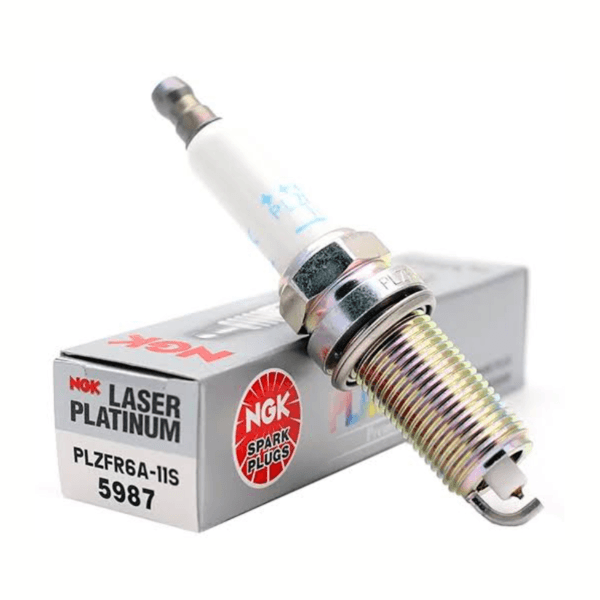 12122158253 NGK PLZFR6A-11S Laser Platinum Spark Plug BMW MINI N52 Engines - Image 2