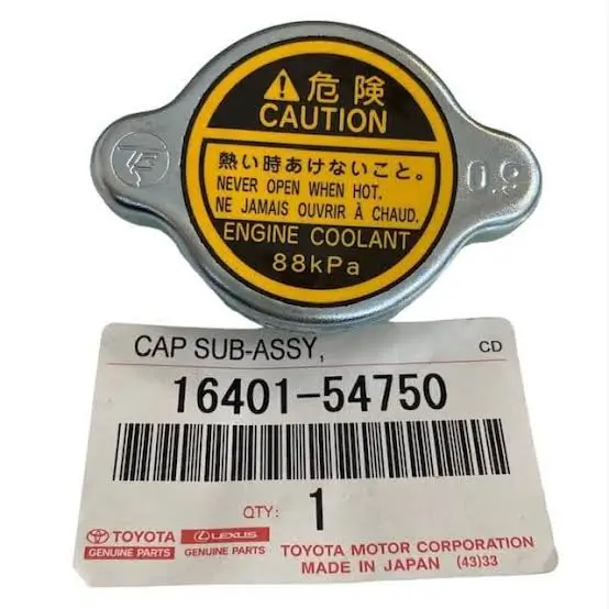 Toyota Genuine Radiator Cap 16401-54750 88 kPa 0.9 Bar