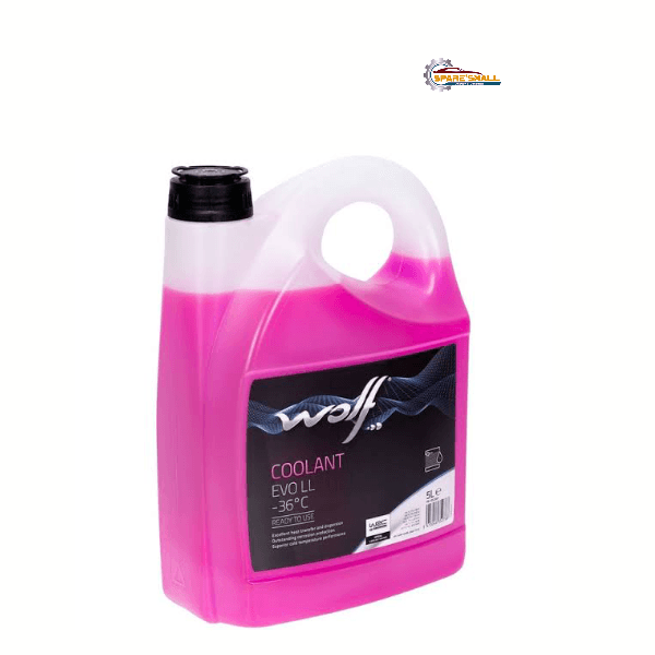 Wolf Coolant EVO LL -36°C G12 G13 / G12++ / G12+ / G11 Compatible 5 Litres
