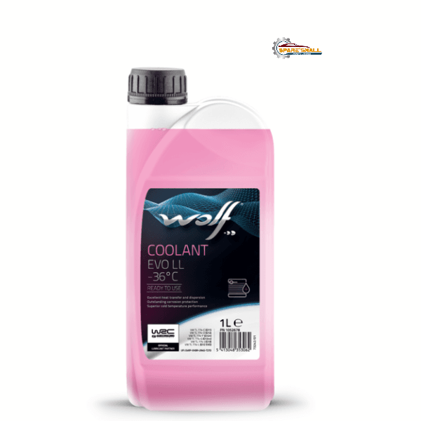 Wolf Coolant EVO LL -36°C G12 G13 / G12++ / G12+ / G11 Compatible 1 Litre - Image 1