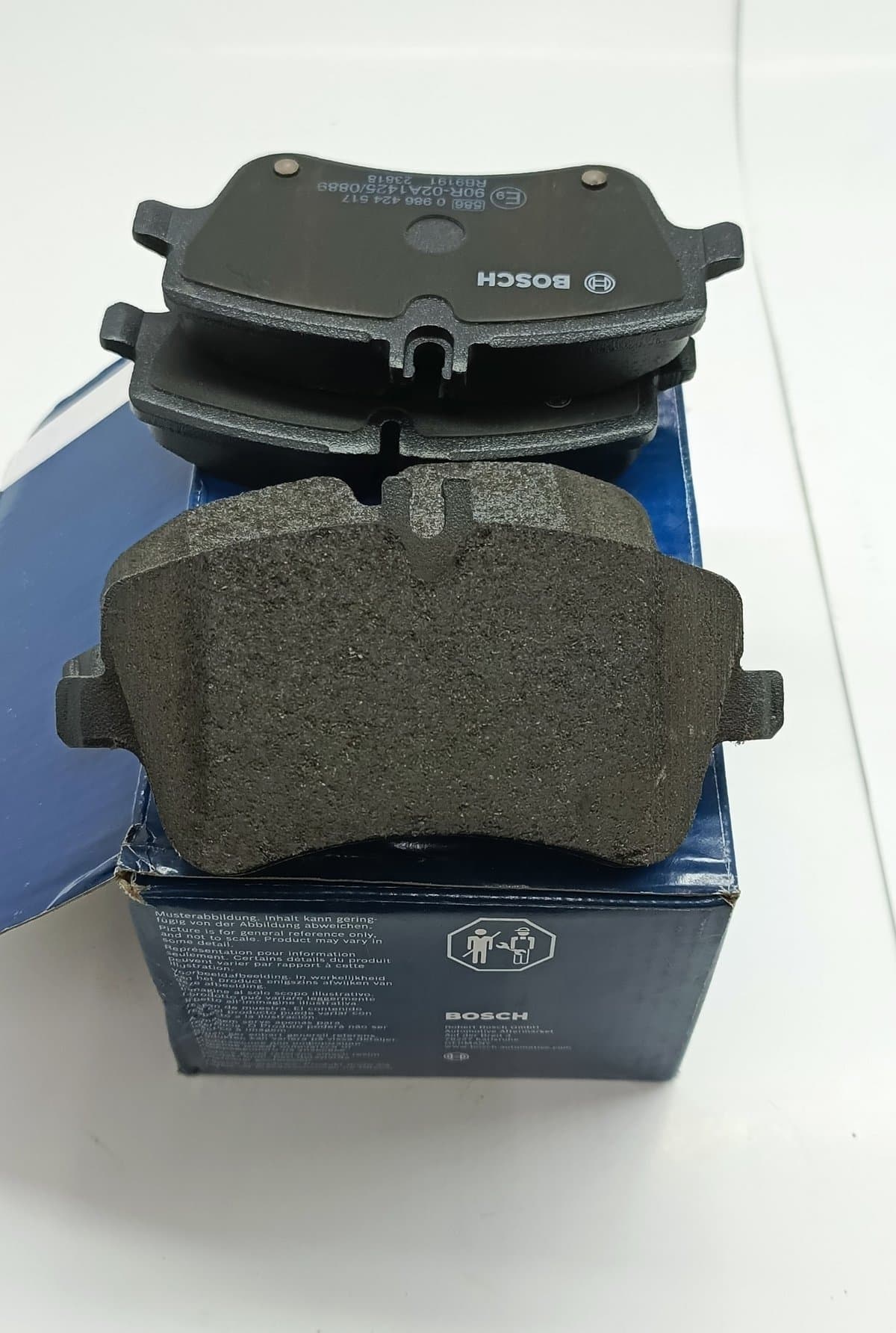0986424517  Front Brake Pads Set for Mercedes-Benz W203 - Image 5