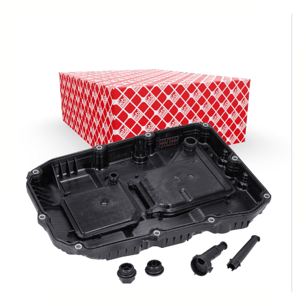 Mercedes-Benz 725.0 9G-TRONIC Automatic Transmission Oil Pan Sump Kit 7252703707 Febi