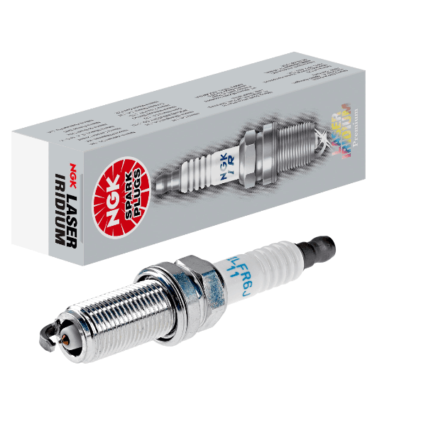 NGK DILFR6J11 (92491) Laser Iridium Spark Plug Honda Insight ZE2 ZE3 1.3 IMA & Honda Jazz GE Hybrid 1.3L 12290-RW0-003