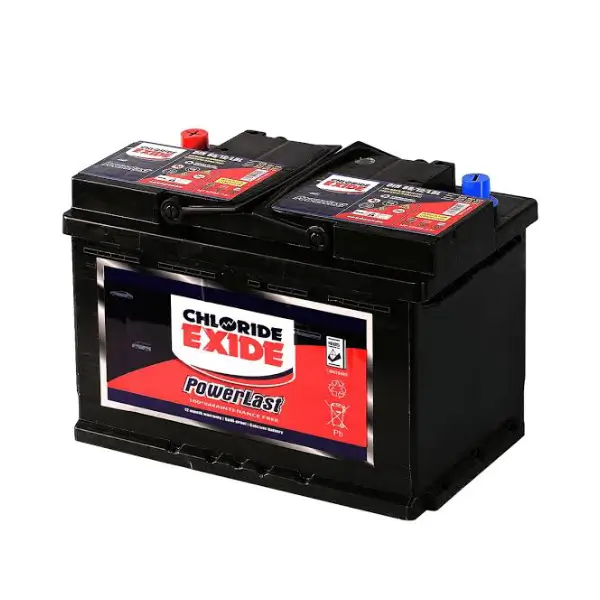 Chloride Exide PowerLast DIN66 MFL 12V 66AH Maintenance Free Car Battery 424A CCA
