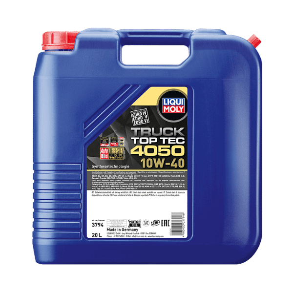 Liqui Moly Top Tec Truck 4050 10W-40 20 Litres