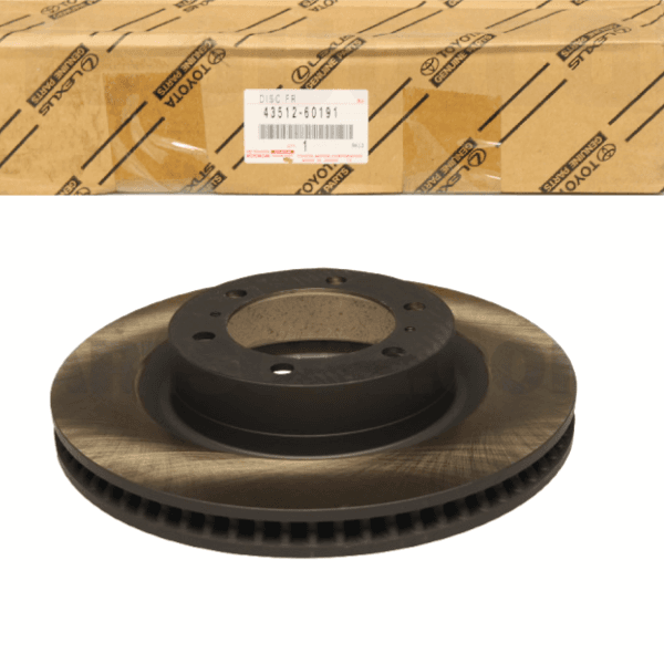 Genuine Toyota Front Brake Discs – Land Cruiser Prado 150 43512-60190