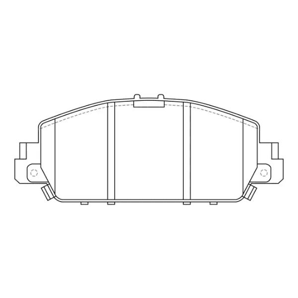 INKK D5214 Front Brake Pads Honda Accord, Vezel, Stepwgn