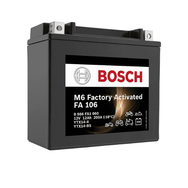 Mercedes-Benz Bosch Auxiliary Battery 12V 12Ah 200A AGM 0986FA1060