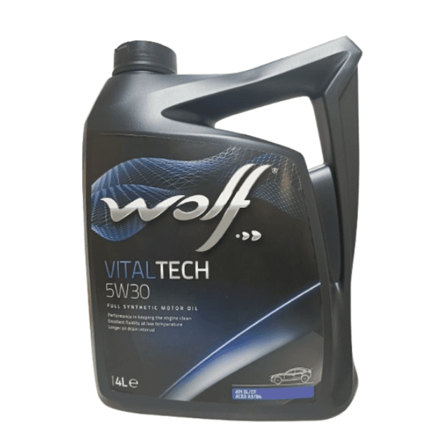 WOLF VITALTECH 5W30 – 4 LITRES SYNTHETIC ENGINE OIL