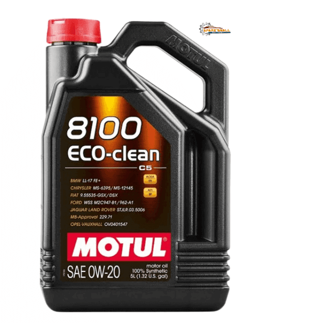 0W-20 MOTUL 8100 ECO-CLEAN ACEA C5 Full Synthetic Fuel Economy Engine Oil (5L) in Kenya