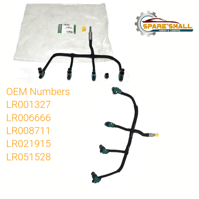 LR051528 - Injector Fuel Return Leak Off Pipe for 2.2 Diesel Freelander 2, Range Rover Evoque & Discovery Sport