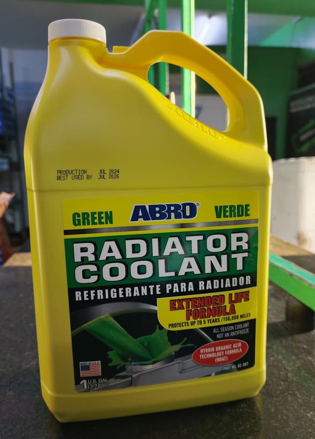 ABRO Green Radiator Coolant 4 Litres