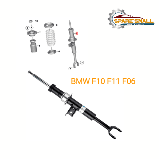Bilstein Front Shock Absorbers BMW F10 F11 31316775576 / 31316775575