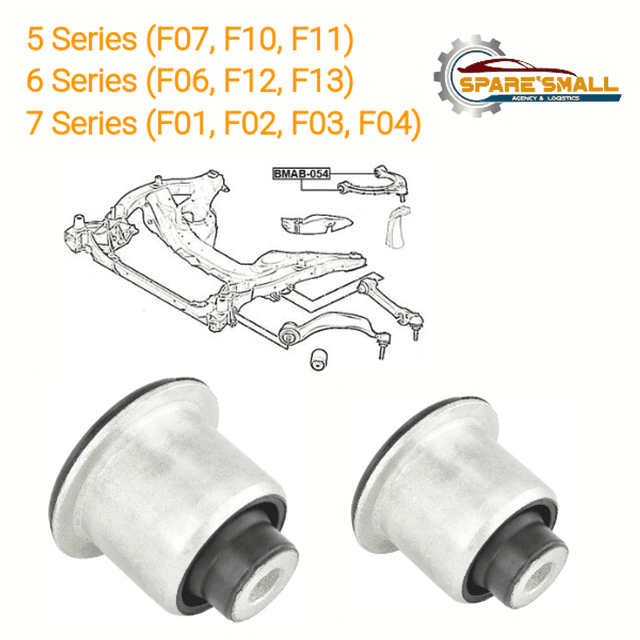 FEBEST BMAB-054 Front Upper Control Arm Bushing BMW 5 Series (F07, F10, F11), 6 Series (F06, F12, F13), and 7 Series (F01, F02, F03, F04)