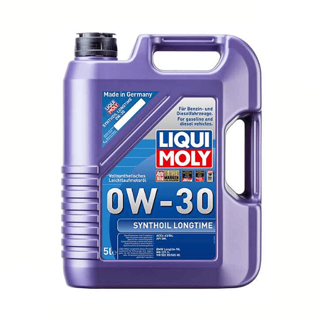 Liqui Moly Synthoil Longtime 0W-30 Fully Synthetic Engine Oil 5 Litres