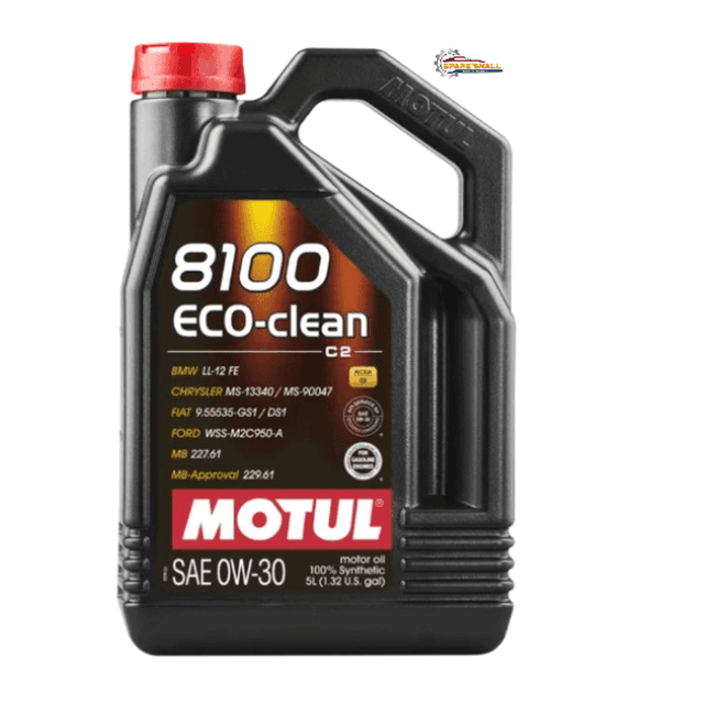MOTUL 8100 ECO-CLEAN 0W-30 – Full Synthetic Fuel Economy Engine Oil (5L)