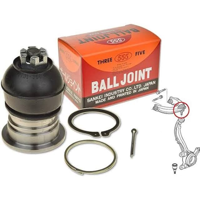 SB6642 555 Front lower arm ball joint set Subaru Forester/ImprezaLegacy/Levorg/Outback/WRX/XV