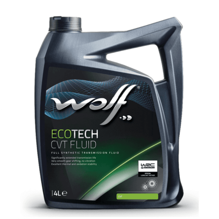 WOLF Ecotech CVT Fluid 4L – Fully Synthetic Transmission Fluid