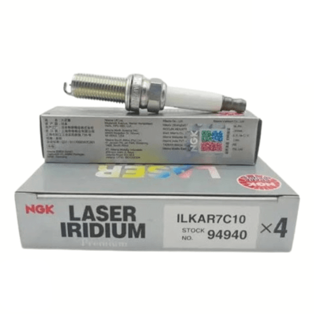 Genuine NGK ILKAR7C10 94940 Iridium Spark Plugs Jaguar & Land Rover 5.0 V8 LR032080 / C2P23089