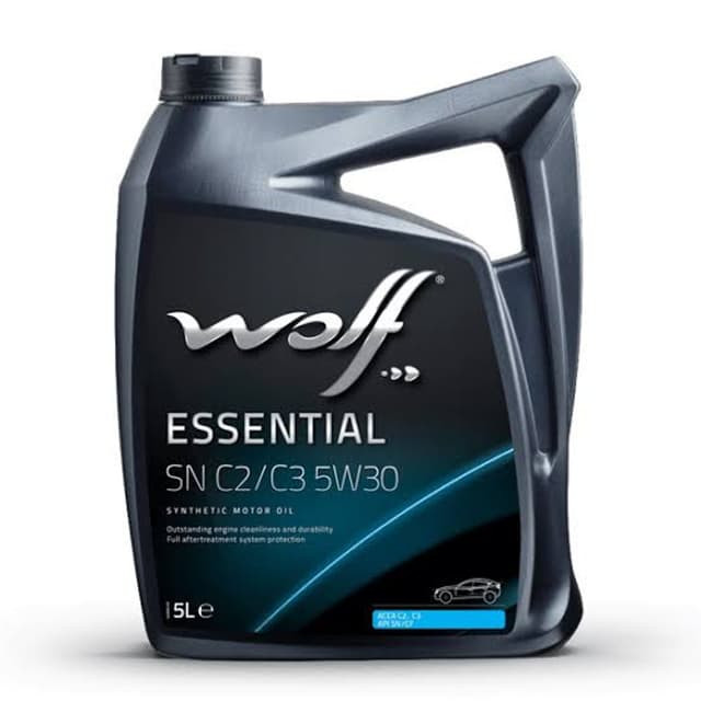Buy Wolf Essential 5W30 Full Synthetic Engine Oil in Kenya – ACEA C2/C3 Approved for Modern Petrol & Diesel Engines