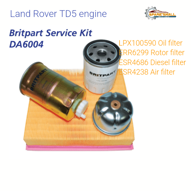 Britpart Service Kit DA6004 for Land Rover Discovery TD5 Engine – Available in Nairobi, Kenya