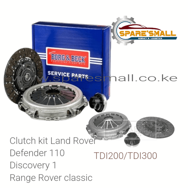 Borg & Beck DA5551 Heavy Duty Clutch Kit for 200Tdi & 300Tdi – Defender, Discovery 1 & Range Rover Classic | Kenya