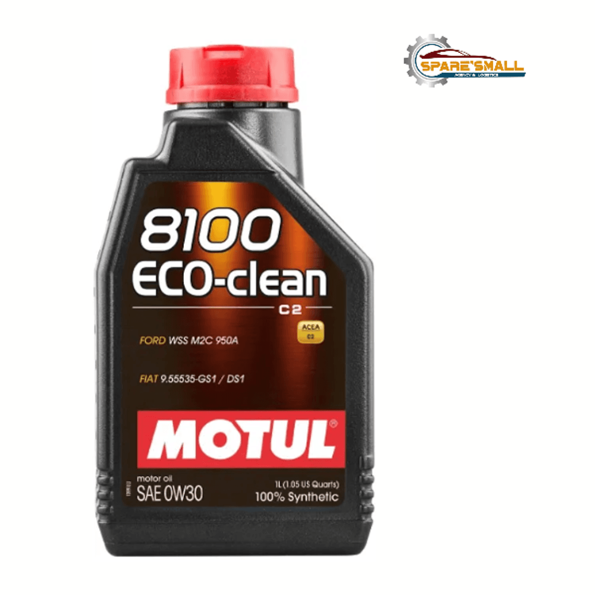 MOTUL 8100 ECO-CLEAN 0W-30 – Full Synthetic Fuel Economy Engine Oil (1L)