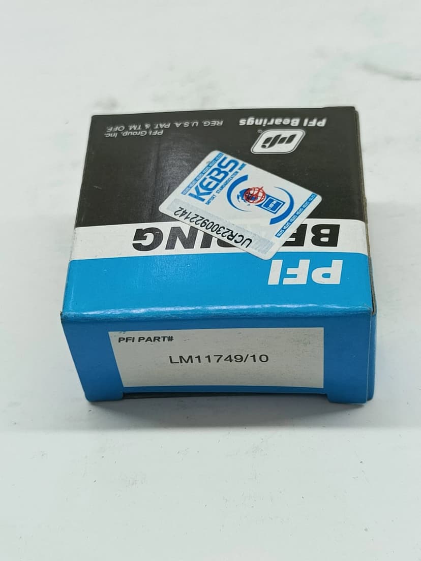 Buy PFI LM11749/10 Single Row Tapered Roller Bearing – High-Quality & Durable