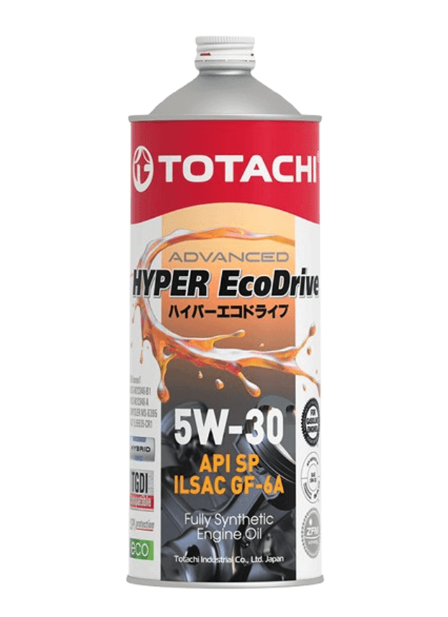 TOTACHI Hyper Ecodrive 5W-30 Synthetic Engine Oil 1 Litre ILSAC GF-6A