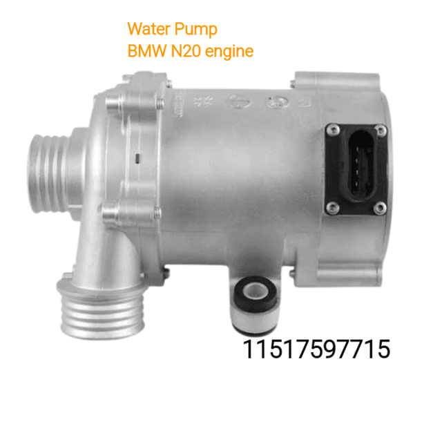 BMW N20 Coolant Electric Water Pump Frey 11517597715 (straight Pins)
