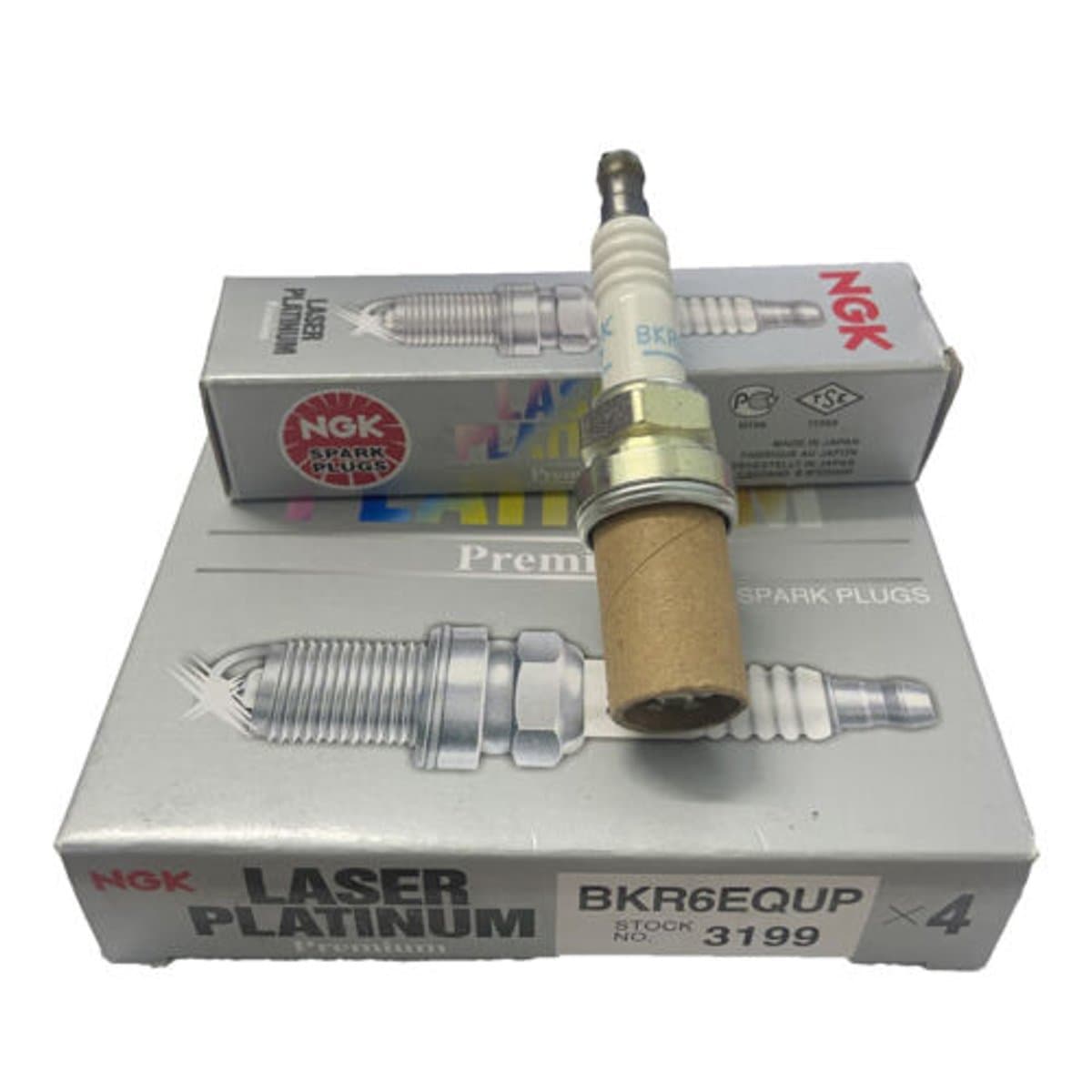 NGK 3199 BKR6EQUP Spark Plug – Fits BMW M42, M43, M52, M54, M62 & S62 Engines