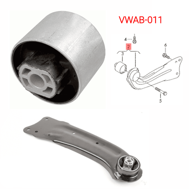 1K0505541D Rear Trailing Arm Bush – Febest VWAB-011 Fits VW Golf, Jetta, Passat, Tiguan Audi A3