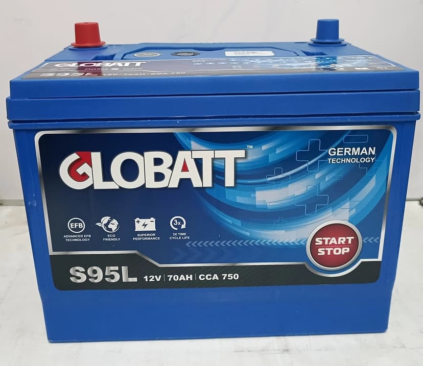 EFB S95 Globatt Start-Stop Battery in Kenya – 70AH 750CCA for Reliable Performance
