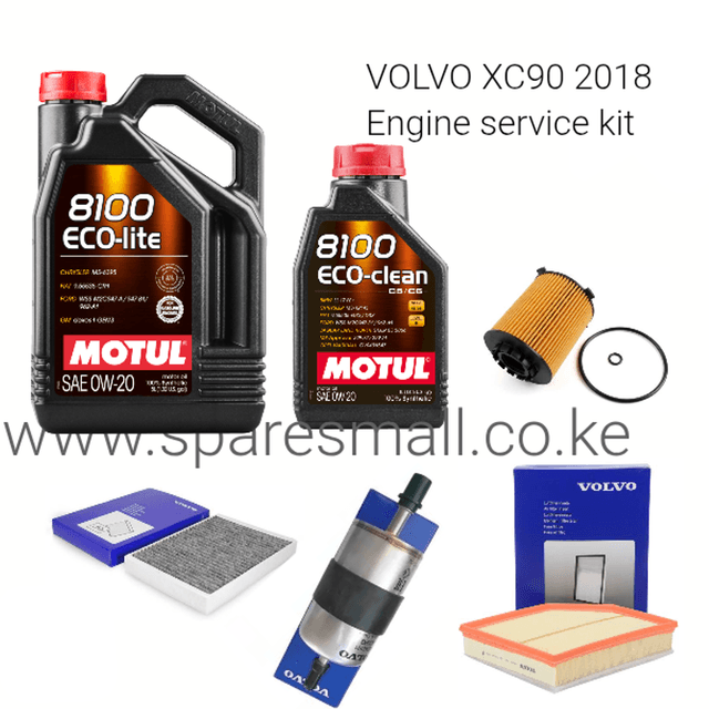 Volvo XC90 (2016–2023) Engine Oil and filter Service Kit – B4204T23 Petrol Engine