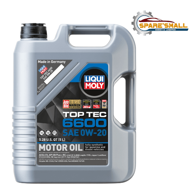 Liqui Moly Top Tec 6600 0W-20 – High-Performance Fully Synthetic Engine Oil (5L - 21411) at a good price in Nairobi Kenya