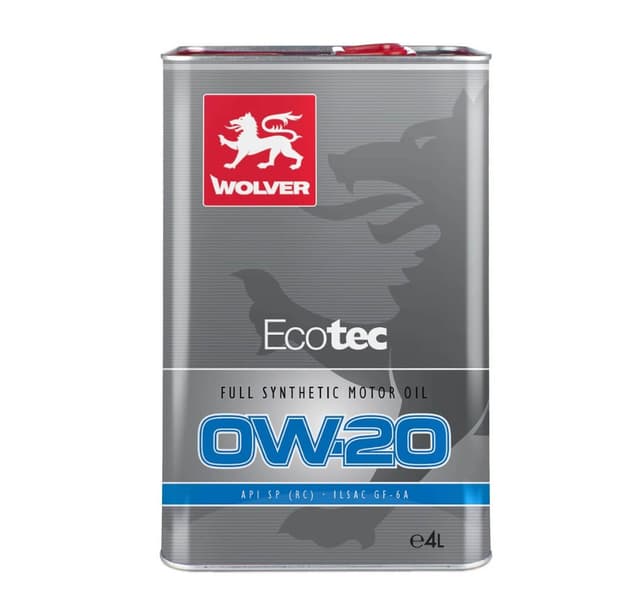 0W-20 Wolver Ecotec synthetic Engine oil 4L
