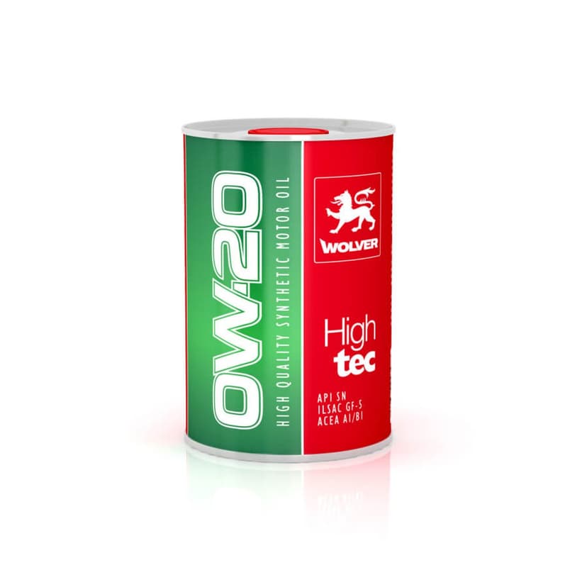 0W-20 Wolver Hightec Synthetic Engine Oil 1L